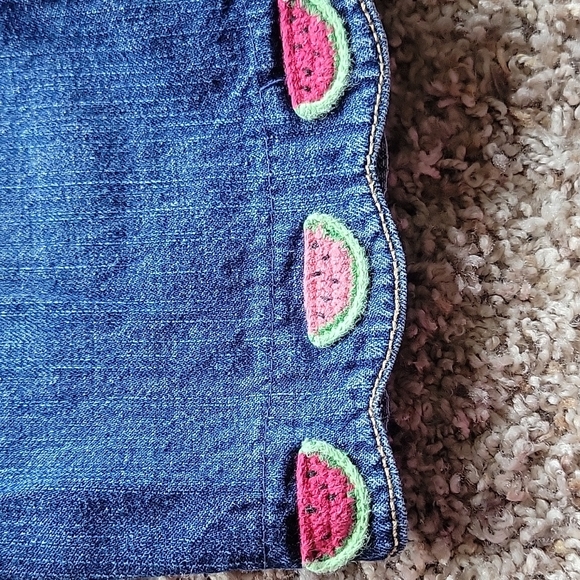 Gymboree Blue Jeans with Pink Accents - Picture 2 of 4